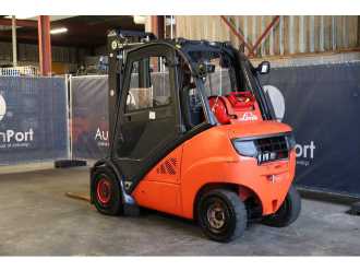 Wózki widłowe używane LINDE H35T-01 GAS VIERRADFRONTSTAPLER (13041283)