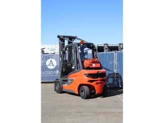 Wózki widłowe używane LINDE H35T-01 GAS VIERRADFRONTSTAPLER (13041329)
