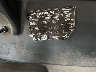 Wózki widłowe używane LINDE H35T-01 GAS VIERRADFRONTSTAPLER (13069219)