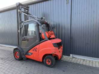 Wózki widłowe używane LINDE H35T-02 GAS VIERRADFRONTSTAPLER (13072005)