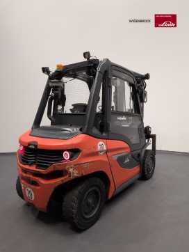 Wózki widłowe używane LINDE H40/600D-1204-01 DIESEL VIERRADFRONTSTAPLER (13074106)