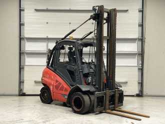 Wózki widłowe używane LINDE H40D-01 DIESEL VIERRADFRONTSTAPLER (13025965)