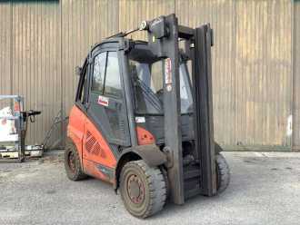 Wózki widłowe używane LINDE H40D-01 DIESEL VIERRADFRONTSTAPLER (13036481) backdrop