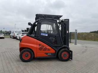 Wózki widłowe używane LINDE H40D-02 DIESEL VIERRADFRONTSTAPLER (13040881)
