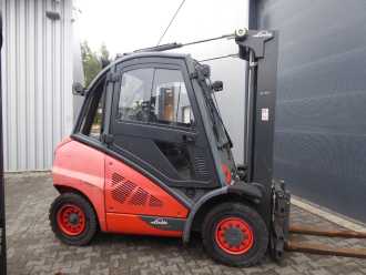 Wózki widłowe używane LINDE H40D-02 DIESEL VIERRADFRONTSTAPLER (13071234)