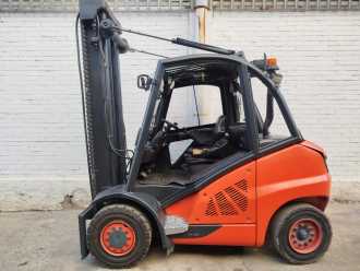 Wózki widłowe używane LINDE H40D DIESEL VIERRADFRONTSTAPLER (13072709)