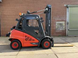 Wózki widłowe używane LINDE H40T-02 GAS VIERRADFRONTSTAPLER (13031670)
