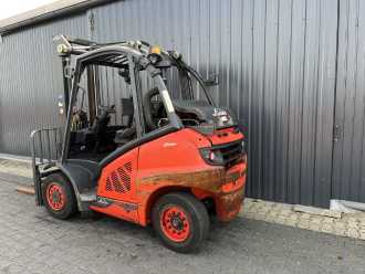 Wózki widłowe używane LINDE H40T-02 GAS VIERRADFRONTSTAPLER (13065963)
