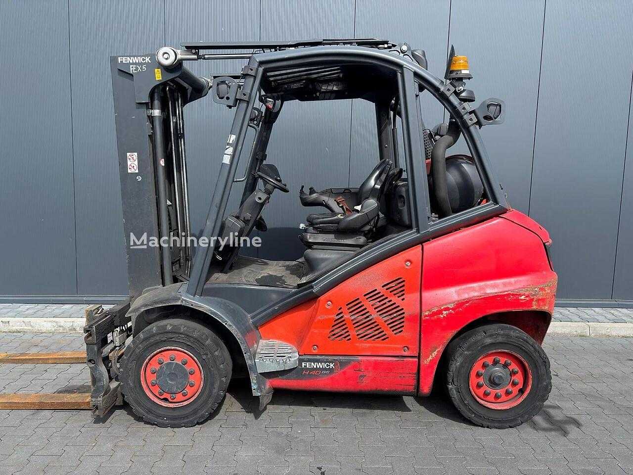 Wózki widłowe używane LINDE H40T EVO GAS VIERRADFRONTSTAPLER (13065872)