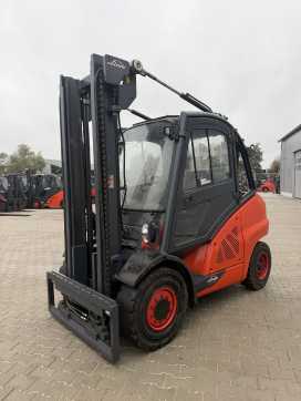 Wózki widłowe używane LINDE H45D-02 DIESEL VIERRADFRONTSTAPLER (13071000) backdrop