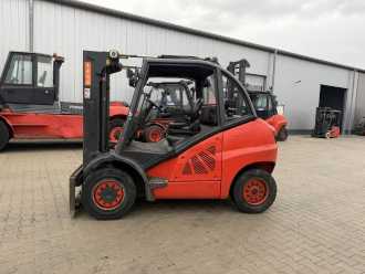 Wózki widłowe używane LINDE H45D Containerfähig DIESEL VIERRADFRONTSTAPLER (13075333)