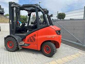 Wózki widłowe używane LINDE H45D DIESEL VIERRADFRONTSTAPLER (12973750)