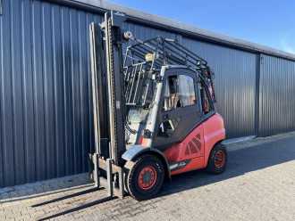 Wózki widłowe używane LINDE H45T-02 GAS VIERRADFRONTSTAPLER (13070467) backdrop