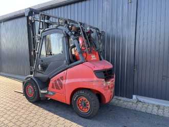 Wózki widłowe używane LINDE H45T-02 GAS VIERRADFRONTSTAPLER (13070467)