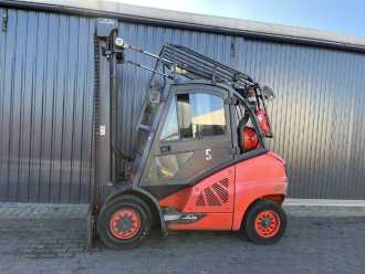 Wózki widłowe używane LINDE H45T-02 GAS VIERRADFRONTSTAPLER (13075440)