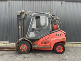 Wózki widłowe używane LINDE H45T GAS VIERRADFRONTSTAPLER (13009611)