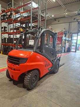 Wózki widłowe używane LINDE H50 D: 5,0t (3B) DIESEL VIERRADFRONTSTAPLER (13049944)