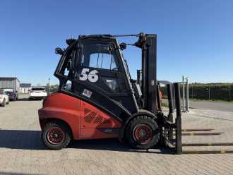 Wózki widłowe używane LINDE H50D-02/600 DIESEL VIERRADFRONTSTAPLER (13038398)