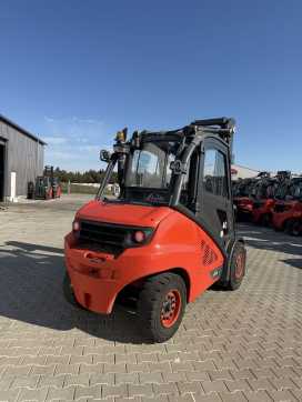 Wózki widłowe używane LINDE H50D-02/600 DIESEL VIERRADFRONTSTAPLER (13072149)