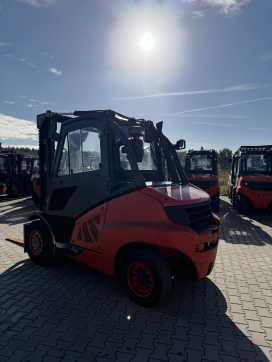 Wózki widłowe używane LINDE H50D-02/600 DIESEL VIERRADFRONTSTAPLER (13072988)