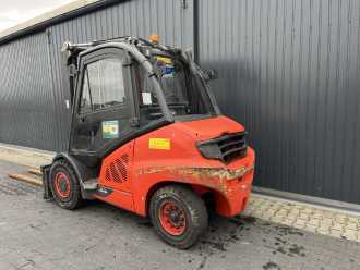 Wózki widłowe używane LINDE H50D-02/600 DIESEL VIERRADFRONTSTAPLER (13074881)