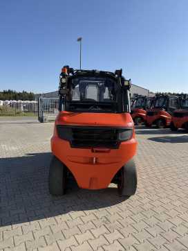 Wózki widłowe używane LINDE H50D-02 Containerfähig DIESEL VIERRADFRONTSTAPLER (13074418)