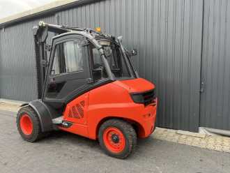 Wózki widłowe używane LINDE H50D-02 DIESEL VIERRADFRONTSTAPLER (13004598)