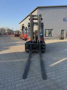 Wózki widłowe używane LINDE H50D-02 DIESEL VIERRADFRONTSTAPLER (13015450)