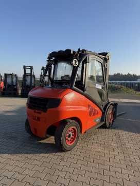 Wózki widłowe używane LINDE H50D-02 DIESEL VIERRADFRONTSTAPLER (13015450)