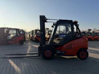 Wózki widłowe używane LINDE H50D-02 DIESEL VIERRADFRONTSTAPLER (13015450)