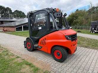 Wózki widłowe używane LINDE H50D-02 DIESEL VIERRADFRONTSTAPLER (13067269)