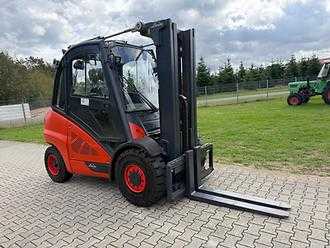 Wózki widłowe używane LINDE H50D-02 DIESEL VIERRADFRONTSTAPLER (13067269)
