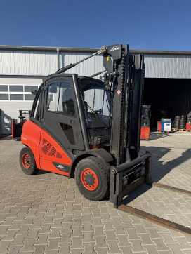 Wózki widłowe używane LINDE H50D-02 DIESEL VIERRADFRONTSTAPLER (13072454)