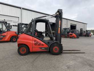 Wózki widłowe używane LINDE H50D-02 DIESEL VIERRADFRONTSTAPLER (13076469)
