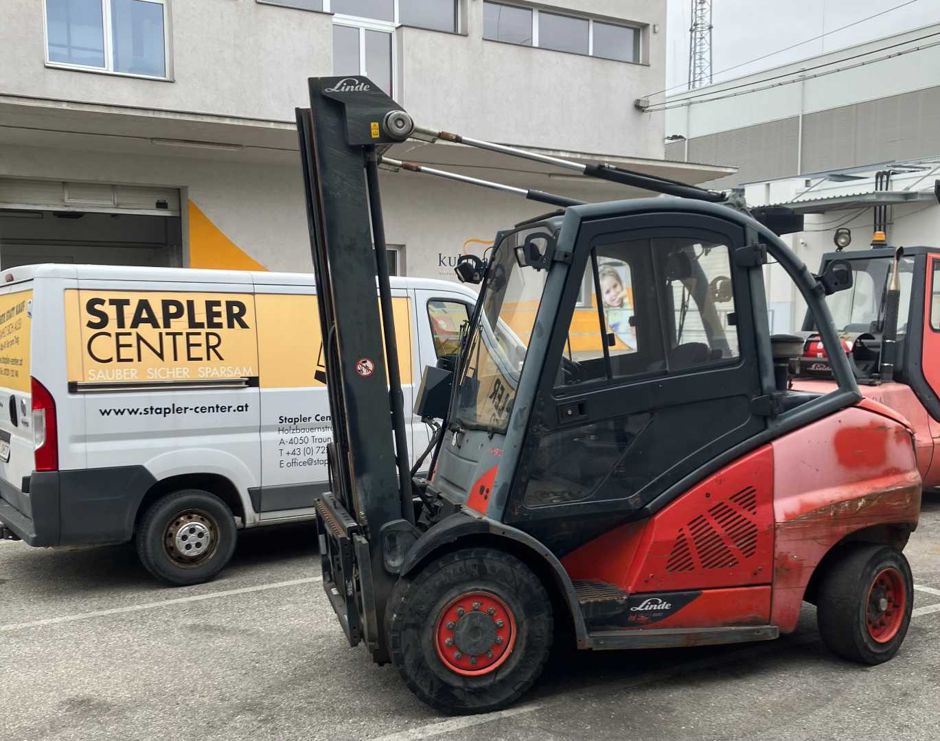 Wózki widłowe używane LINDE H50D-02 Evo DIESEL VIERRADFRONTSTAPLER (13055652)