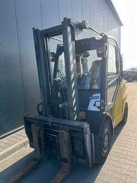 Wózki widłowe używane LINDE H50D DIESEL VIERRADFRONTSTAPLER (13027613)