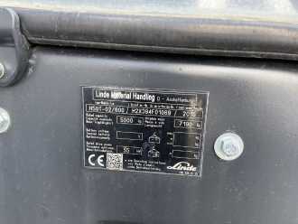 Wózki widłowe używane LINDE H50T-02/600 GAS VIERRADFRONTSTAPLER (13065116)