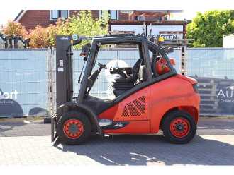 Wózki widłowe używane LINDE H50T-02 GAS VIERRADFRONTSTAPLER (13041373)
