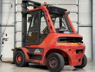 Wózki widłowe używane LINDE H70D DIESEL VIERRADFRONTSTAPLER (13025063)