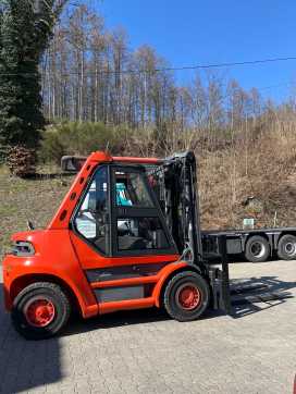 Wózki widłowe używane LINDE H70D DIESEL VIERRADFRONTSTAPLER (13027080)
