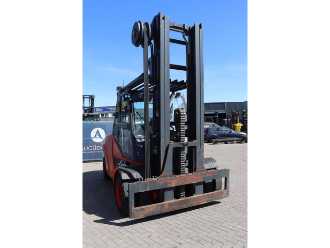 Wózki widłowe używane LINDE H80D-01/1100 DIESEL VIERRADFRONTSTAPLER (13041308)