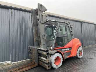 Wózki widłowe używane LINDE H80D-01/900 DIESEL VIERRADFRONTSTAPLER (13058655) backdrop
