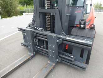 Wózki widłowe używane LINDE H80D-03/1100 DIESEL VIERRADFRONTSTAPLER (13068780)