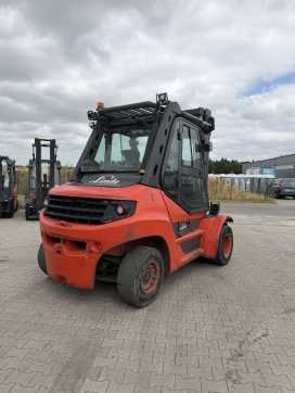 Wózki widłowe używane LINDE H80D-03 DIESEL VIERRADFRONTSTAPLER (13058003)