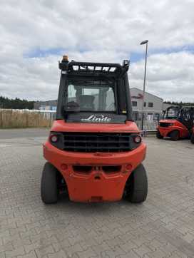 Wózki widłowe używane LINDE H80D-03 DIESEL VIERRADFRONTSTAPLER (13058003)