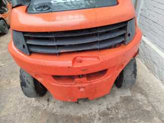 Wózki widłowe używane LINDE H80D DIESEL VIERRADFRONTSTAPLER (13016866)