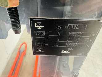 Wózki widłowe używane LINDE L 12 L Initialhub Batterie Bj.21 ELEKTRO HOCHHUBWAGENDEICHSEL (13066507)