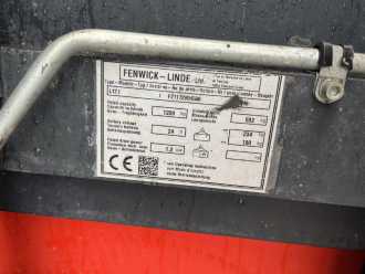 Wózki widłowe używane LINDE L12L ELEKTRO HOCHHUBWAGENDEICHSEL (13075064)