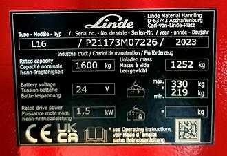 Wózki widłowe używane LINDE L16/1173-01 ELEKTRO HOCHHUBWAGENDEICHSEL (12944272)