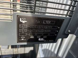 Wózki widłowe używane LINDE L16R ELEKTRO HOCHHUBWAGENFAHRERSITZ (13065774)